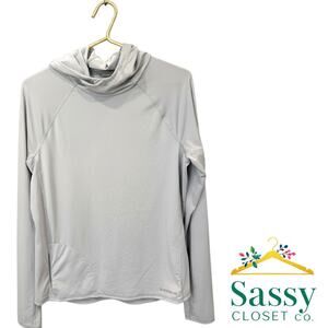 Cabela’s Guidewear Coolcore UPF 50 Lightweight Hoodie Gray Women’s M EUC